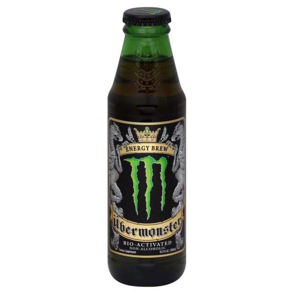 Monster Energy UberMonster Green Glass Bottle sku: 1211 rare