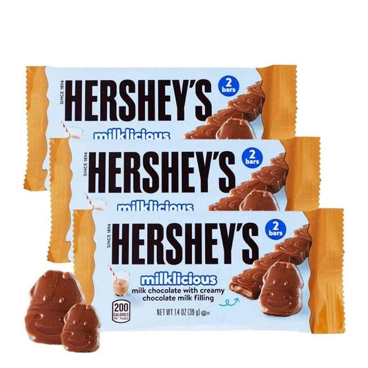 Hershey Milklicious - Barretta di Cioccolato al Latte (39g)