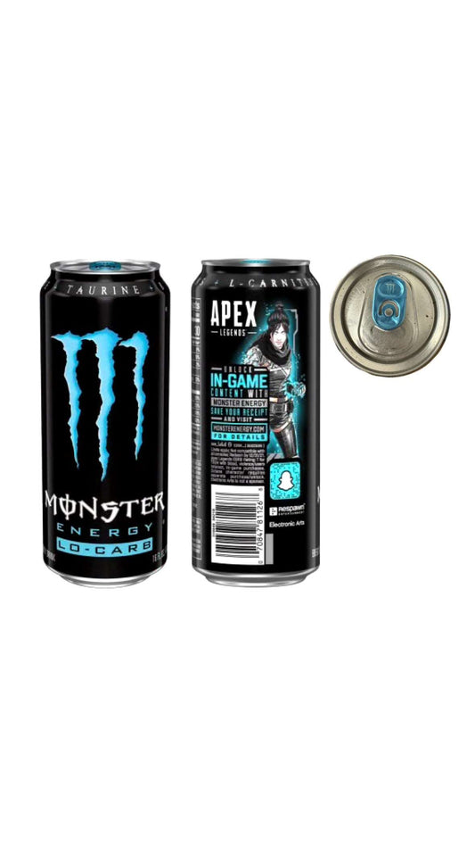 Monster Energy Lo-Carb Apex Design (USA) * lattine con ammaccature bundle energy online sugar free