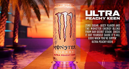 Monster Energy Ultra Peachy Keen CA sku: 0922 N