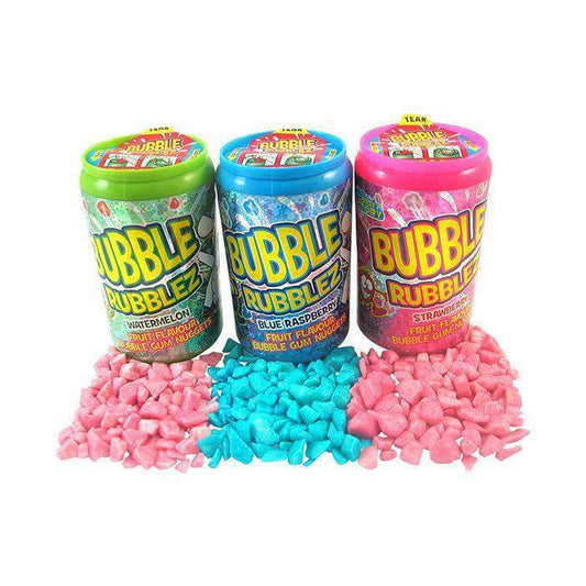 Bubble Rubblez - Mini Nuggets di gomma da masticare alla frutta (60g) bundle candy online