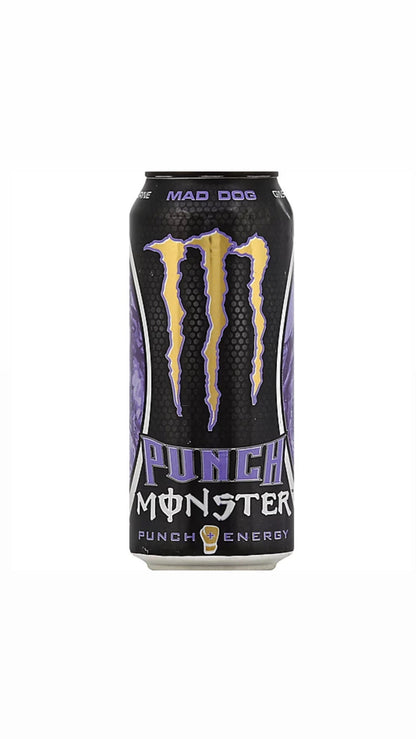 Monster Energy Punch Mad Dog 473ml sku: 1113 ( LEGGERE AMMACCATURE )