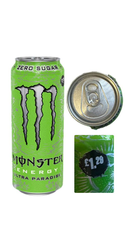 Monster Energy Ultra Paradise (UK) [£ 1.29] ( Edizione 2019 ) - Energy Drinks