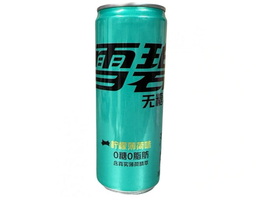 SPRITE Mint Zero Sugar - Non-alcoholic mint flavored soda without sugar 330ml (CHINA)