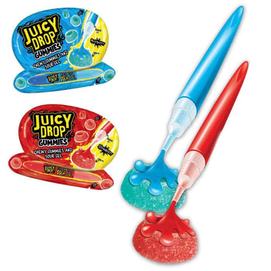 Juicy Drop Gummies - Caramelle gommose con penna gel aspro (57g) bundle candy online