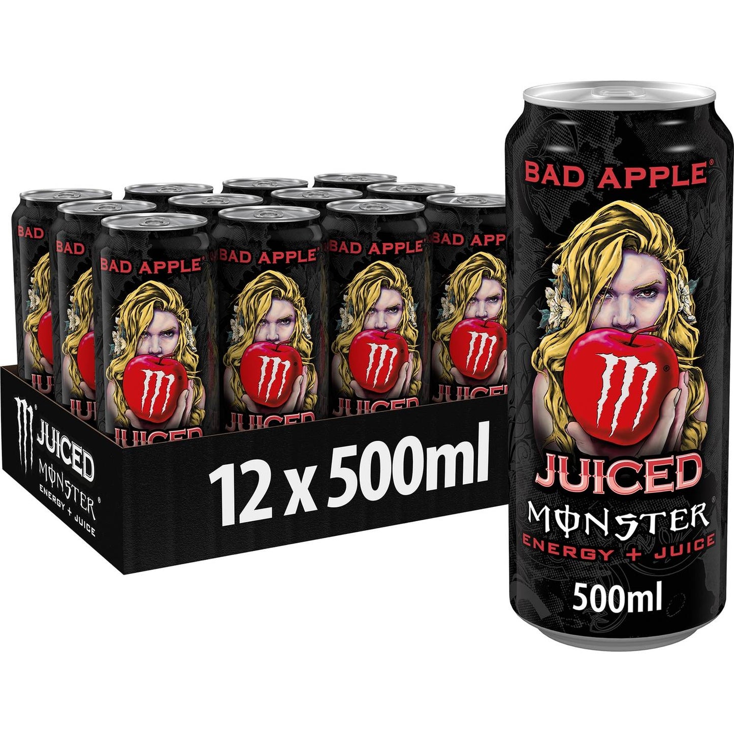 Monster Energy Juiced Bad Apple Price Market £ 1.65 UK sku: 1123B 12 lattine bundle energy online