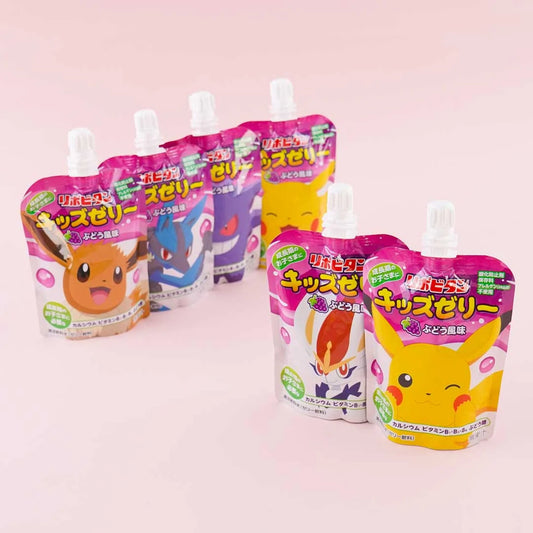 Pokémon Jelly Drink Grape - Fruit Juice 125ml (Japan)