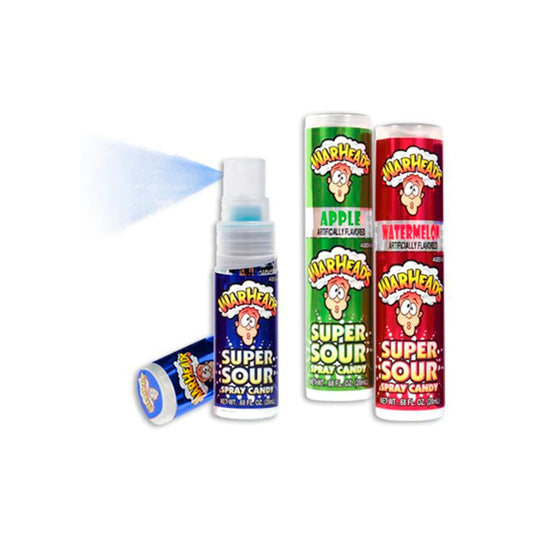 WarHeads Spray Candy Super Sour - Caramella spray acida alla frutta (20ml) bundle candy online