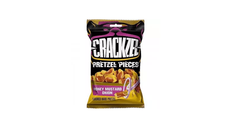 Crackzel Honey Mustard - Pretzel gusto Mostarda e Miele (85g).