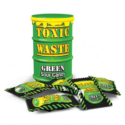 Toxic Waste Green Extreme Sour USA - Caramelle super acide (42g)