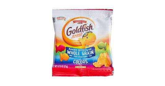 Gold Fish Colors - cracker colorati al formaggio (26g) salato