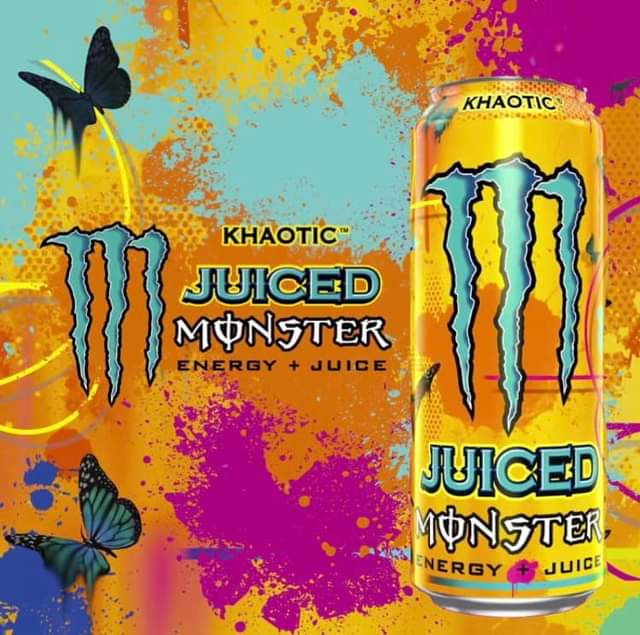 Monster Energy Juiced Khaotic UK sku: 0721 ( Edizione 2021 ) rare