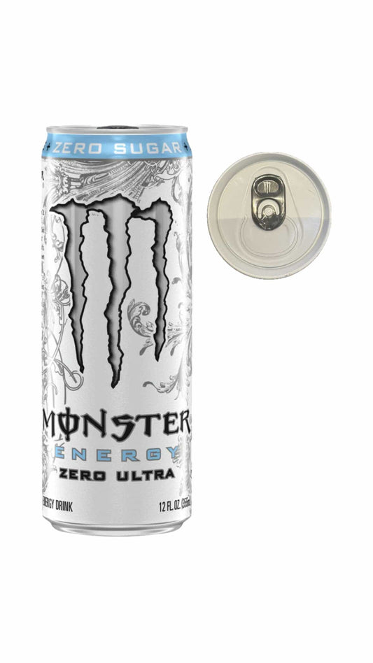 Monster Energy Zero Ultra 355ml (USA) * lattina con ammaccature bundle energy online sugar free