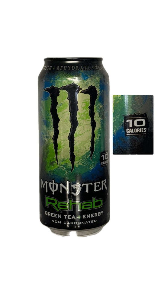 Monster Energy Rehab Green Tea USA sku: 0911 rare