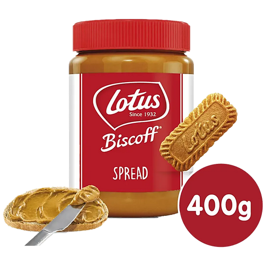 Lotus Biscoff Spread - Crema spalmabili di biscotti Lotus (400g)