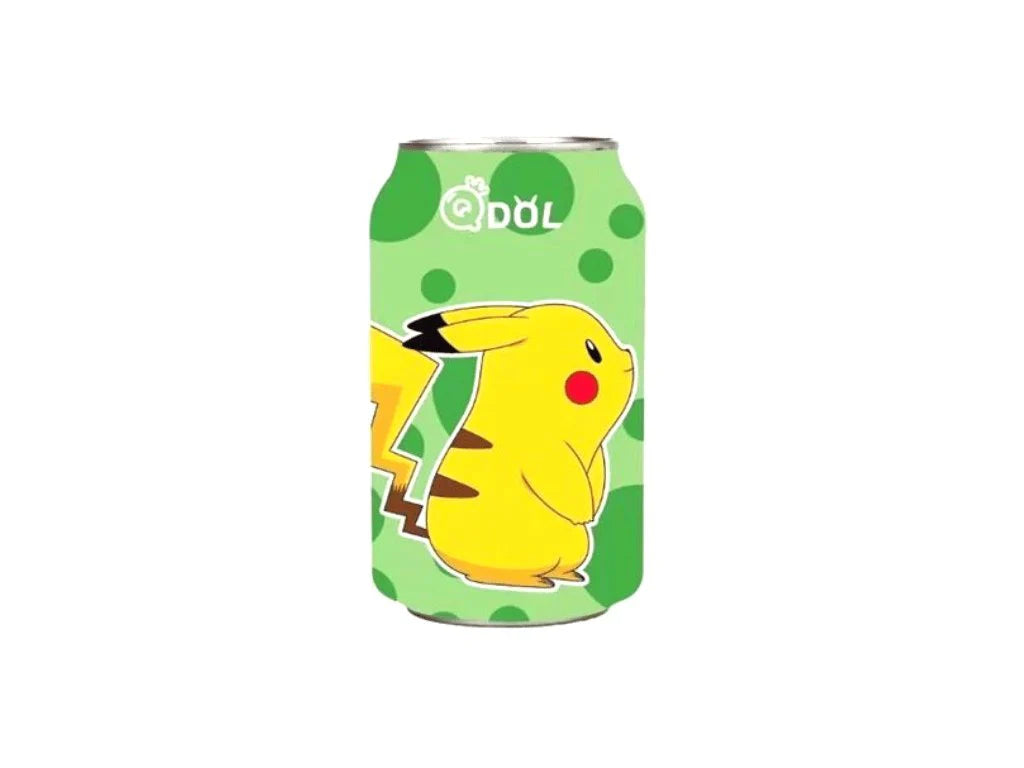 Ocean Bomb Pokemon PIKACHU SPARKLING WATER DRINK LIME - Gassosa aromatizzata al lime (330ml) bevande bundle drink online Japan