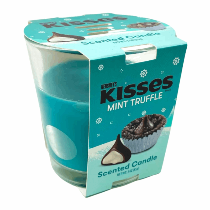 Hershey’s Kisses Mint Truffle Scented Candle - Candela Profumata ( 85 g) candela candle Hershey Hershey's
