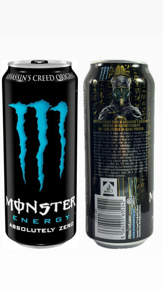 Monster Energy Absolutely Zero DE AC Origins sku: 0617 rare