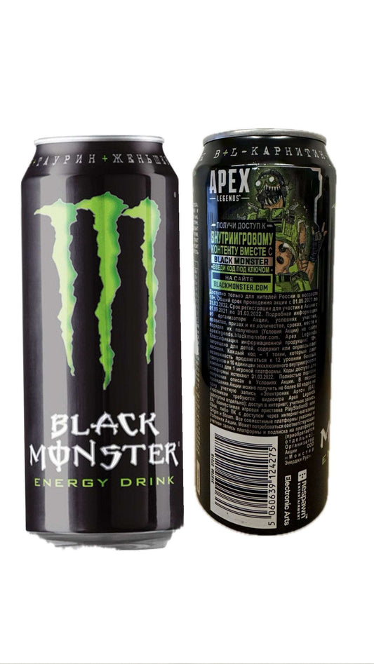 Black Monster Energy OG Apex Legends Russia
