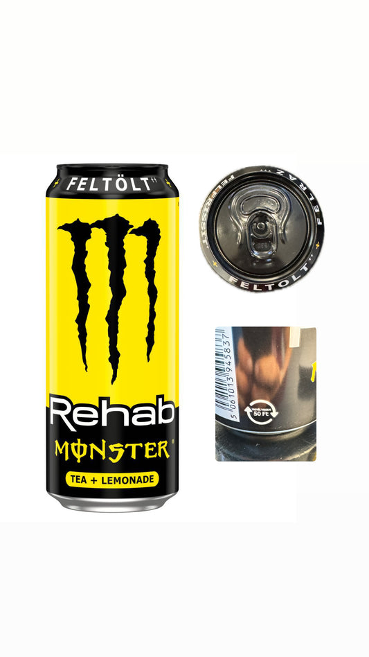 Monster Energy Rehab Lemonade NEW DESIGN (HUNGARY)