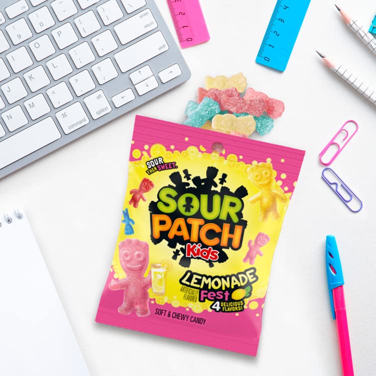 Sour Patch Kids Lemonade Fest 4 flavours  (102g) USA