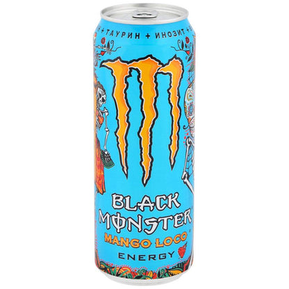 Black Monster Energy Mango Loco (Russia) - 