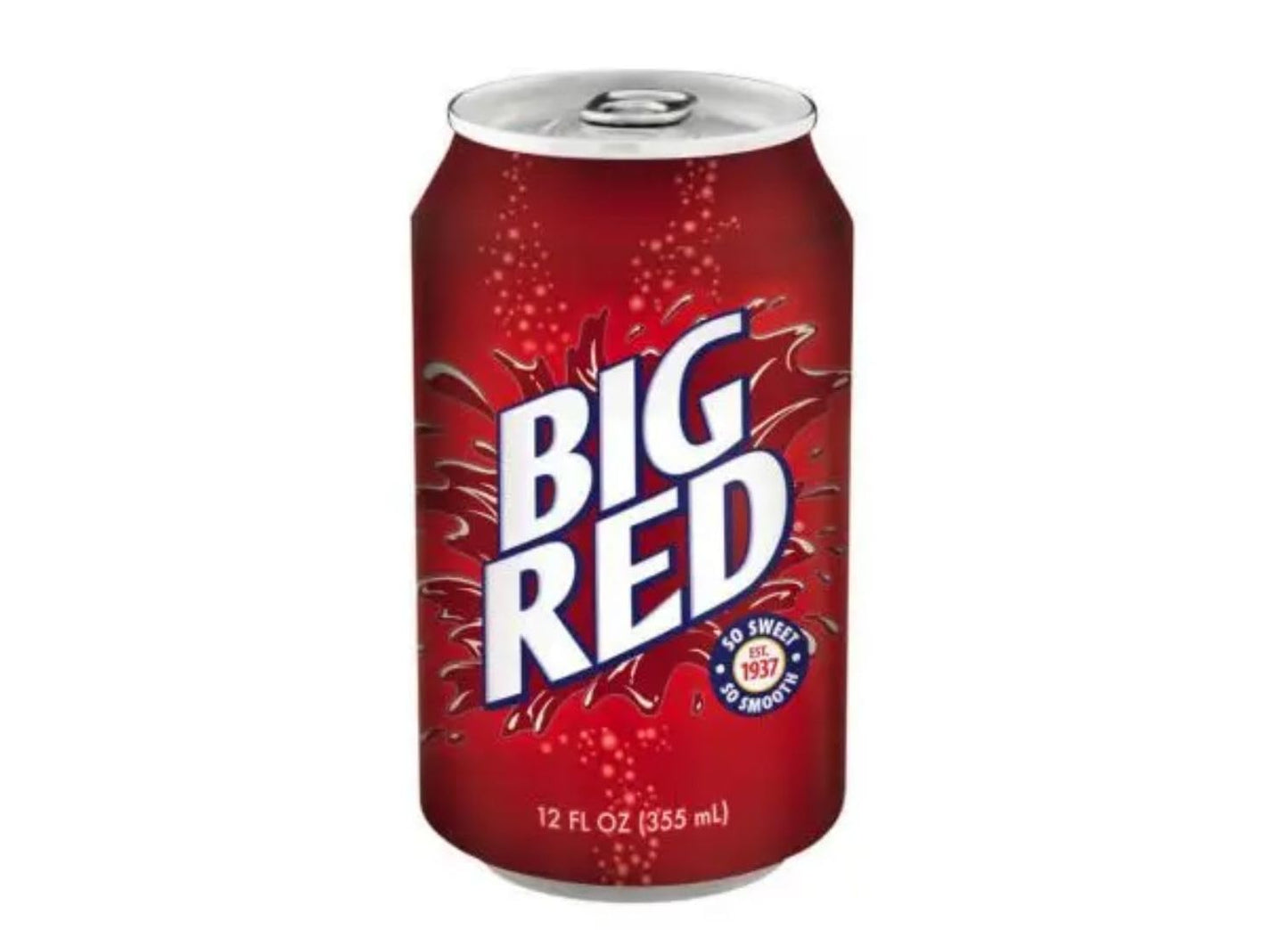 Big Red Soda (USA) - Bibita frizzante analcolica Gusto Ciliegia e Vaniglia [355ml]