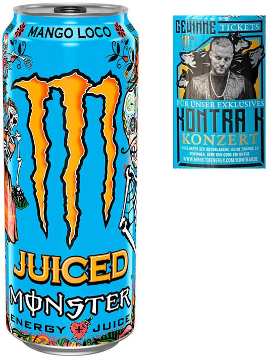 Monster Energy Juiced Mango Loco Kontra K Konzert (GERMANY) bundle energy online