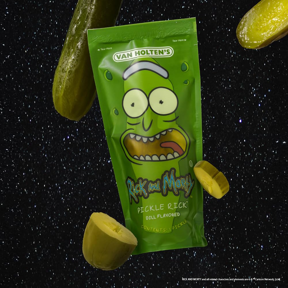 Van Holten’s Pickle Rick - Cetriolo sottaceto Pickle Rick della serie Rick&Morty Official (306g)