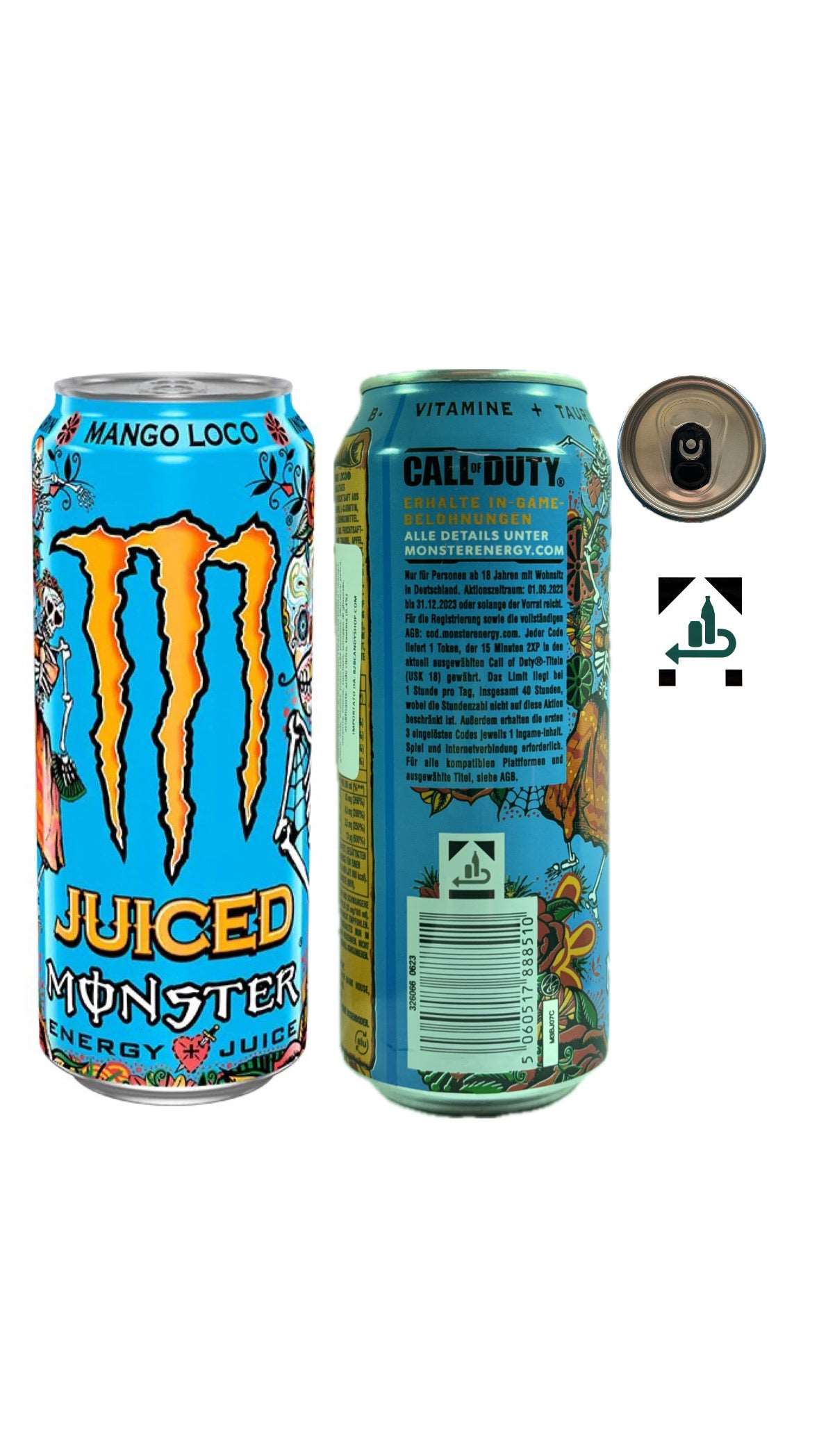 Monster Energy Juiced Mango Loco DE COD - sku: 0623