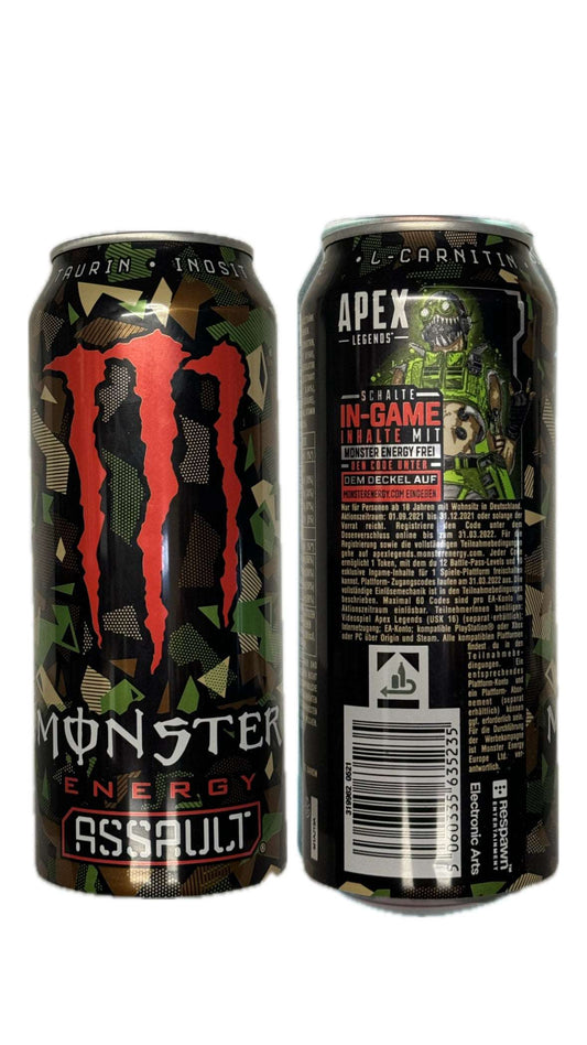 Monster Energy Assault DE Apex Legends sku: 0521 energy drink energy drinks germany monster monster energy