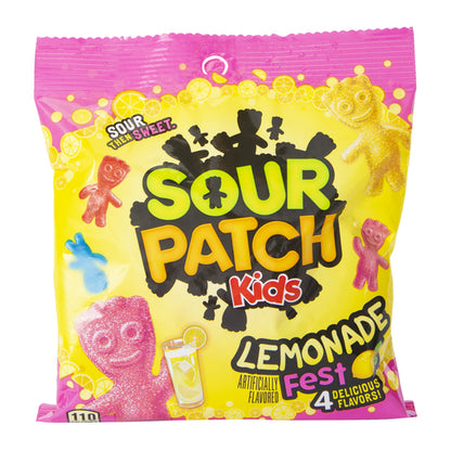 Sour Patch Kids Lemonade Fest 4 flavours  (102g) USA