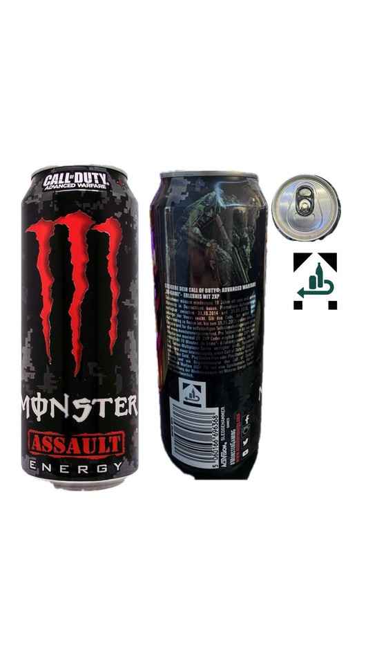 Monster Energy Assault Old Design ( CALL OF DUTY ADVANCED WARFARE ) 500ml DE sku: 0814