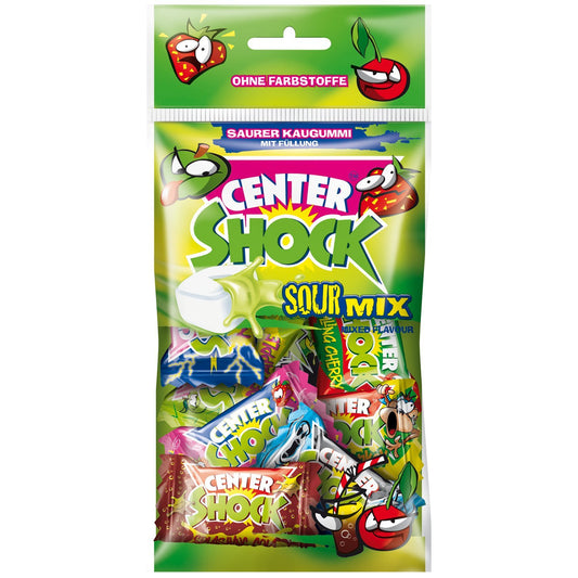 Center Shock - Gomme da masticare acide alla frutta (84g)