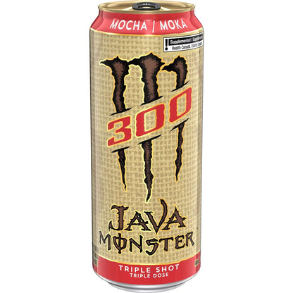 Monster Energy 300 Java New Design 2022 Red Rim Triple Shot Mocha sku: 0223 N CANADA ( lattine con possibili ammaccature )