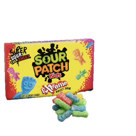 Sour Patch Kids Extreme USA - Caramelle gommose acide gusto fruttato (99g) bundle candy online