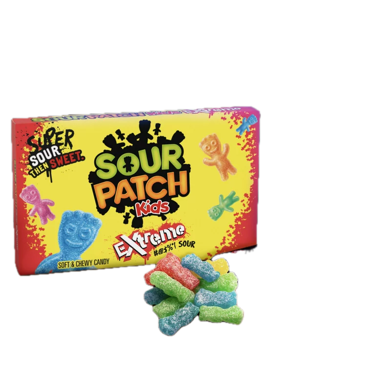 Sour Patch Kids Extreme USA - Caramelle gommose acide gusto fruttato (99g) bundle candy online