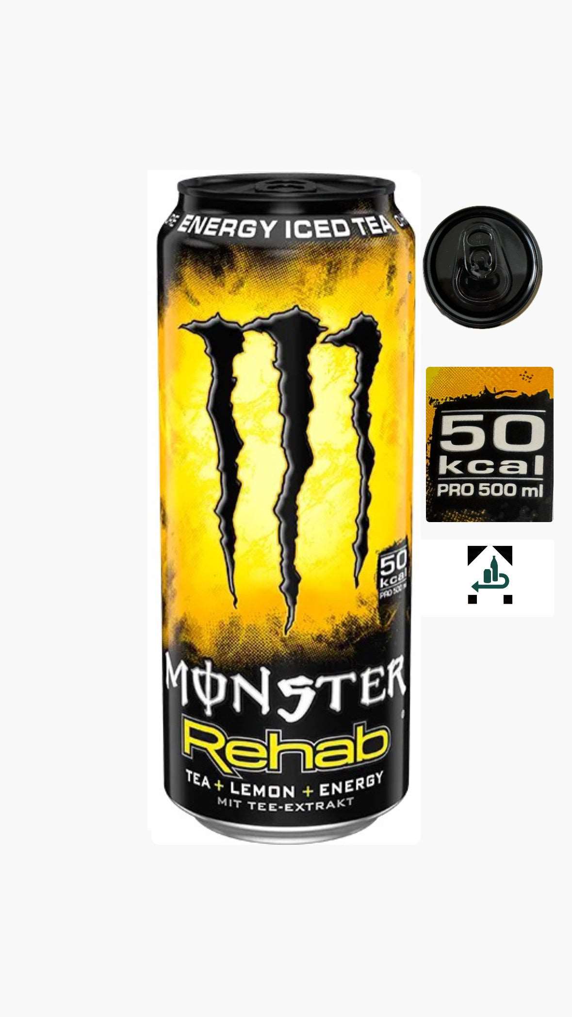 Monster Energy Rehab Lemonade DE sku: 1015C