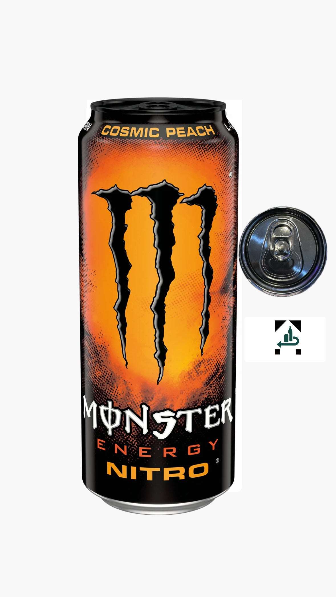 Monster Energy Nitro Cosmic Peach DE 500ml sku: 0123 ( lattine con micro ammaccature di fabbrica )