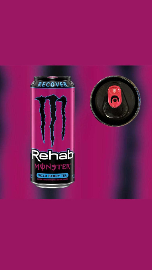 Monster Energy Recover Rehab Wild Berry Tea sku: 1122 N - Energy Drinks