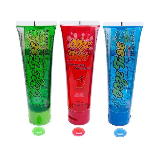 Ooze Tubes Candy Gel - Caramella liquida a gel fruttato (141g) bundle candy online