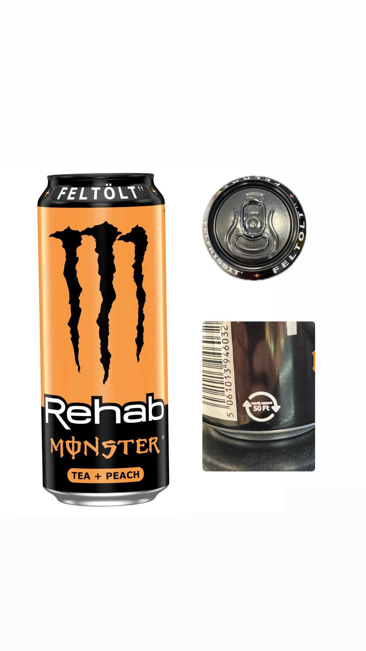 Monster Energy Rehab Peach NEW DESIGN (HUNGARY)