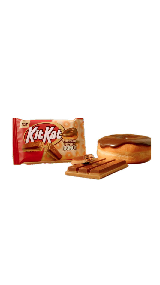 Kit Kat Chocolate Frosted Donut USA - Wafer ricoperto di cioccolato al latte con gusto di ciambella (42g)