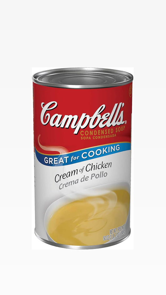 Campbell's Campbell's Cream of Chicken Soup USA - Zuppa crema di pollo (298g) bundle salato