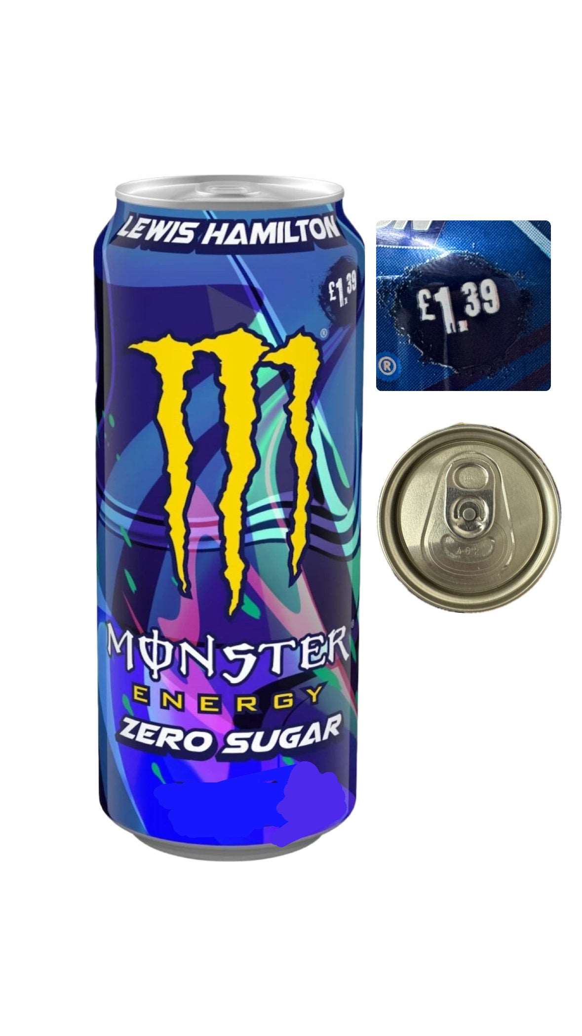 Monster Energy Zero Sugar Lewis Hamilton (UK) [£1.39] - 