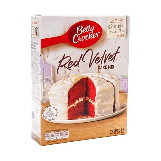 Betty Crocker Red Velvet USA - Preparato per torta Red Velvet (425g) bundle dolce