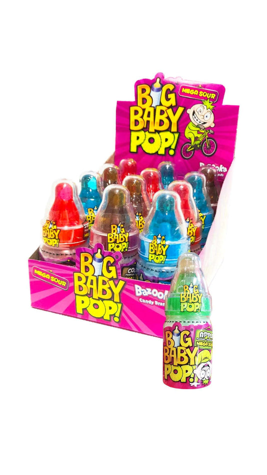 Big Baby Pop Mega Sour EU (12 Pack) b2b candys pack pack