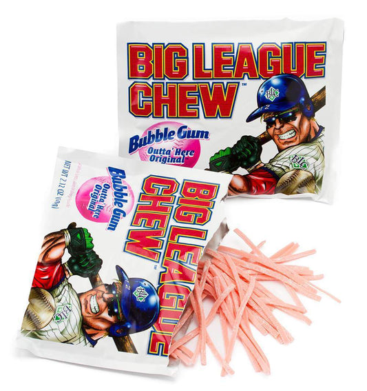 Big League Chew Bubble Gum USA - Chewing gum a strisce gusto originale (60g) bundle candy online