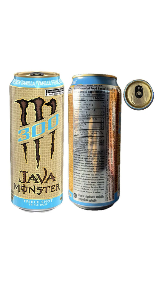 Monster Energy 300 Java Triple Shot French Vanilla (CANADA) bundle energy online