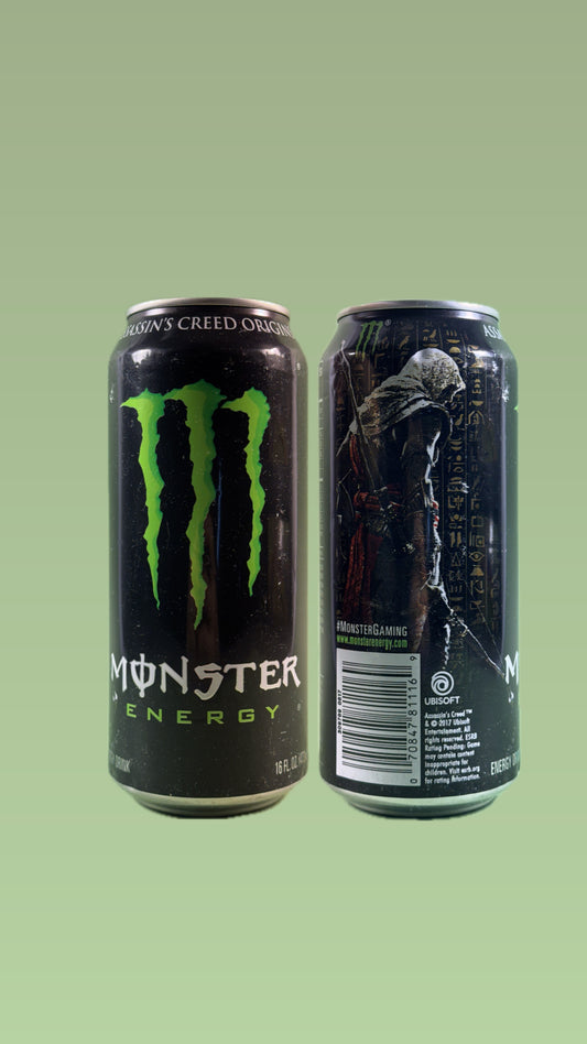 Monster Energy OG Assassin’s Creed Origins (USA) (Edizione 2017) [#A5] * No Dents